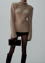 Load image into Gallery viewer, AW24 KNITWEAR 03 TURTLENECK BEIGE
