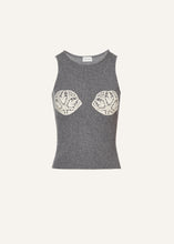 Load image into Gallery viewer, AW24 KNITWEAR 17 TOP GREY
