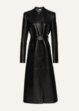 Load image into Gallery viewer, AW24 LEATHER 03 COAT BLACK
