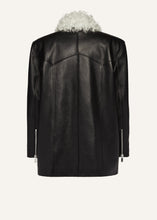 Load image into Gallery viewer, AW24 LEATHER 12 JACKET BLACK
