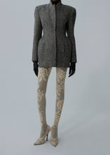 Load image into Gallery viewer, AW25 BLAZER 05 BLACK WHITE
