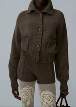 Load image into Gallery viewer, AW25 KNITWEAR 02 SHORTS BROWN
