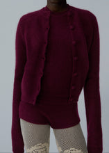 Load image into Gallery viewer, AW25 KNITWEAR 05 TOP BORDEAUX
