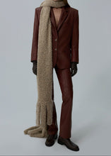 Load image into Gallery viewer, AW25 LEATHER 17 BLAZER BORDEAUX
