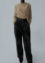 Load image into Gallery viewer, AW25 LEATHER 22 PANTS BLACK
