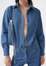 Load image into Gallery viewer, Large Vesna Blue Denim

