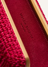 Load image into Gallery viewer, Lelia Clutch Pink Crochet
