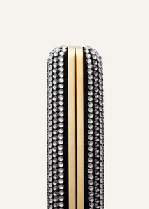 LELIA CLUTCH BLACK CRYSTALS