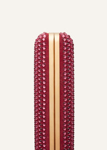 LELIA CLUTCH PINK CRYSTALS