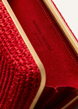 Load image into Gallery viewer, LELIA CLUTCH RED CROCHET
