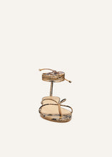 Load image into Gallery viewer, PF20 FLAT SANDALS ROCCIA SNAKE
