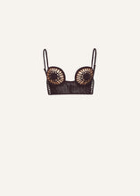 Load image into Gallery viewer, PF21 TOP BRA 03 VIOLET CROCHET
