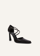 Load image into Gallery viewer, Patent mary jane pumps in dark brown
