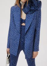 Load image into Gallery viewer, PF22 BLAZER 03 NAVY DOTS
