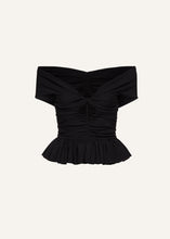 Load image into Gallery viewer, PF22 BLOUSE 02 BLACK
