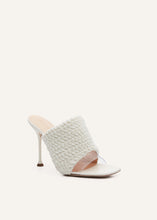 Load image into Gallery viewer, PF22 CHENILLE CROCHET HEEL CREAM V2 STUDIO
