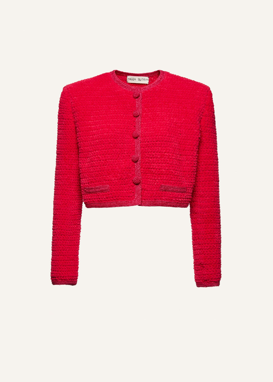 PF22 CROCHET 01 BLAZER PINK
