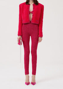 PF22 CROCHET 01 BLAZER PINK