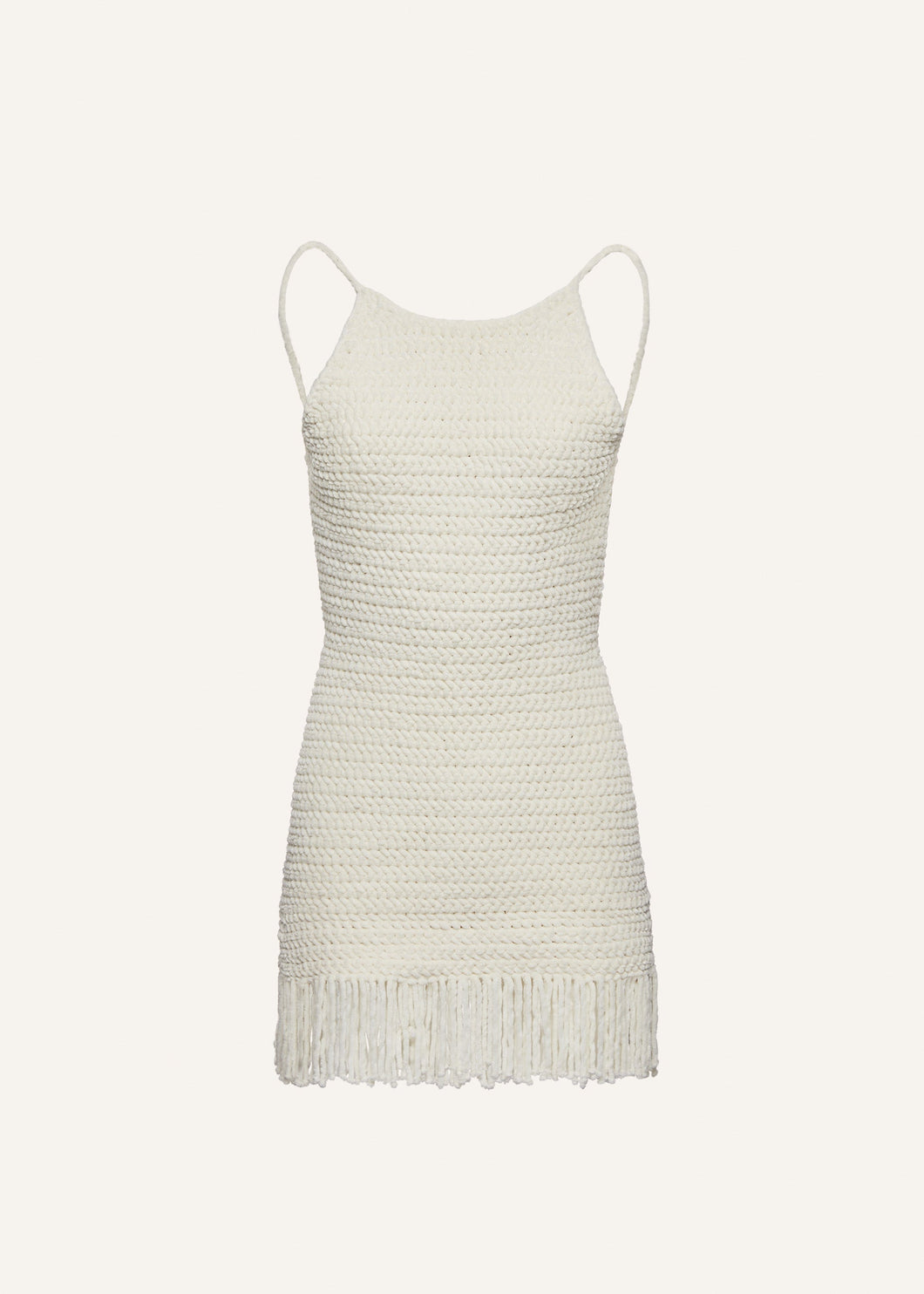 PF22 CROCHET 02 DRESS CREAM