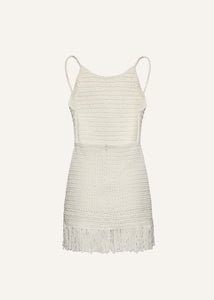 PF22 CROCHET 02 DRESS CREAM