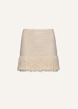 Load image into Gallery viewer, PF22 CROCHET 03 SKIRT CREAM
