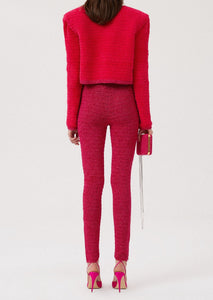PF22 CROCHET 06 PANTS PINK