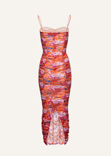 Load image into Gallery viewer, PF22 DRESS 02 ORANGE PRINT
