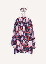 Load image into Gallery viewer, PF22 DRESS 07 NAVY PRINT
