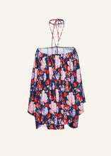 Load image into Gallery viewer, PF22 DRESS 07 NAVY PRINT
