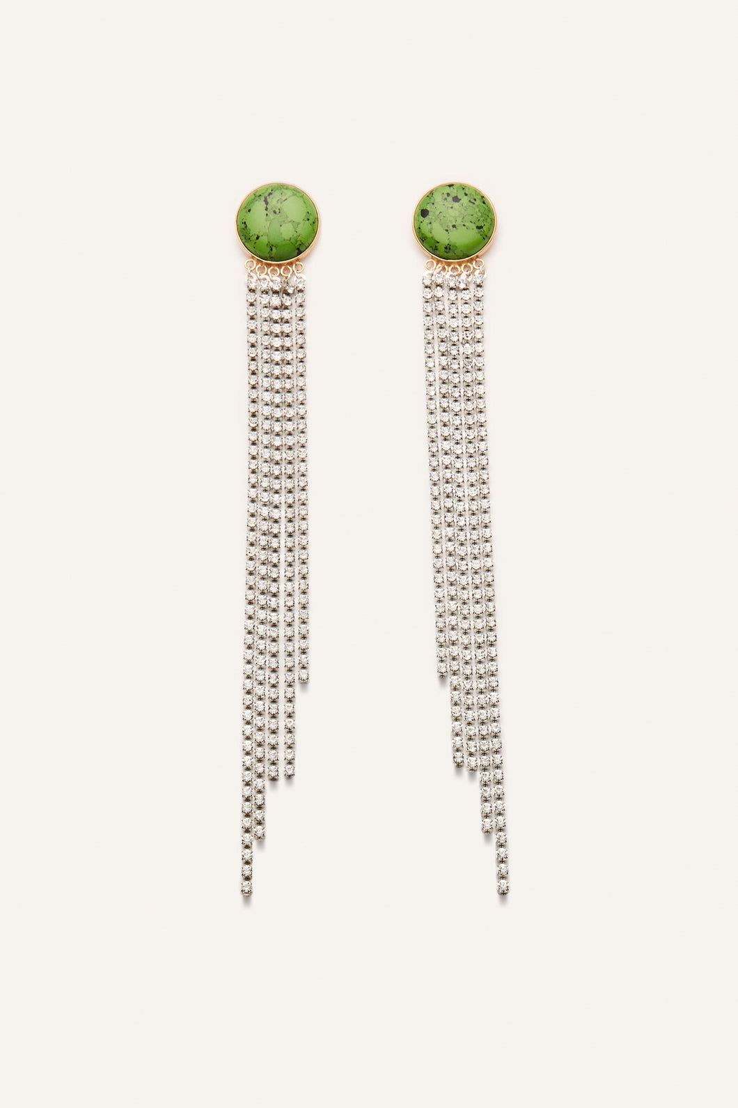 PF22 EARRINGS 13 GREEN