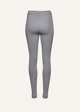 Load image into Gallery viewer, Ribbed legging pants in grey
