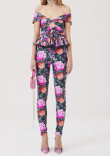 Load image into Gallery viewer, PF22 PANTS 05 GREEN PRINT
