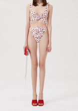 Load image into Gallery viewer, PF22 TOP SWIM 01 WHITE PRINT
