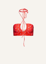 Load image into Gallery viewer, PF22 TOP SWIM 03 RED PRINT

