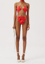 Load image into Gallery viewer, PF22 TOP SWIM 03 RED PRINT
