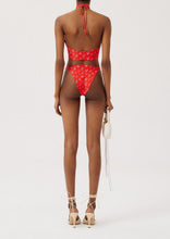 Load image into Gallery viewer, PF22 TOP SWIM 03 RED PRINT
