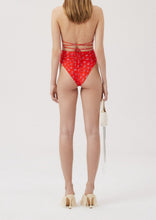 Load image into Gallery viewer, PF22 TOP SWIM 04 RED PRINT

