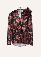 Load image into Gallery viewer, PF23 BLOUSE 03 BLACK PRINT
