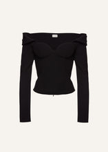 Load image into Gallery viewer, PF23 BLOUSE 04 BLACK

