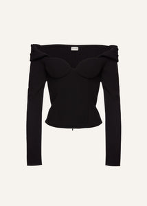 PF23 BLOUSE 04 BLACK