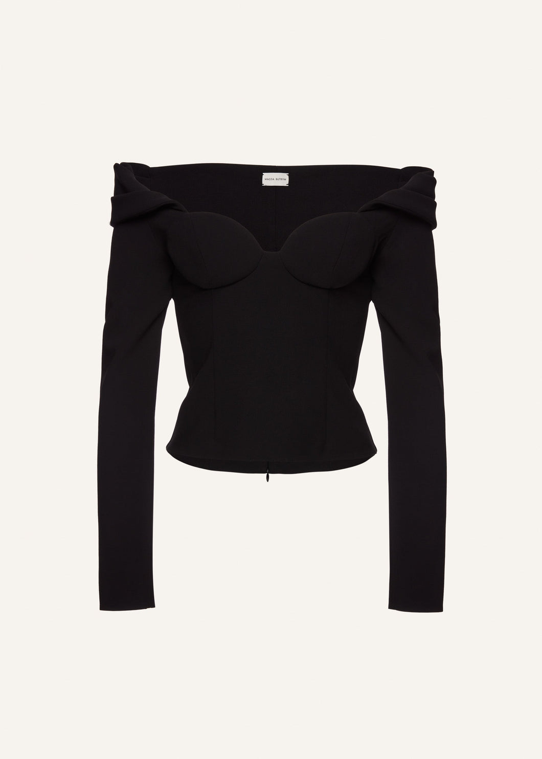 PF23 BLOUSE 04 BLACK