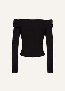 PF23 BLOUSE 04 BLACK