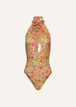 Load image into Gallery viewer, PF23 BODYSUIT 01 YELLOW PRINT

