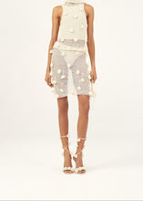 Load image into Gallery viewer, PF23 CROCHET 04 SKIRT CREAM
