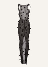 Load image into Gallery viewer, PF23 CROCHET 06 DRESS BLACK

