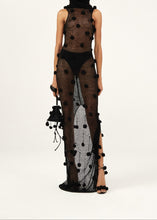Load image into Gallery viewer, PF23 CROCHET 06 DRESS BLACK
