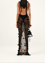 Load image into Gallery viewer, PF23 CROCHET 06 DRESS BLACK

