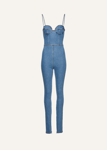 PF23 DENIM 05 JUMPSUIT BLUE
