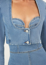 Load image into Gallery viewer, PF23 DENIM 05 JUMPSUIT BLUE
