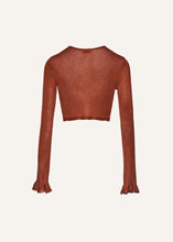 Load image into Gallery viewer, PF23 KNITWEAR 06 TOP BROWN
